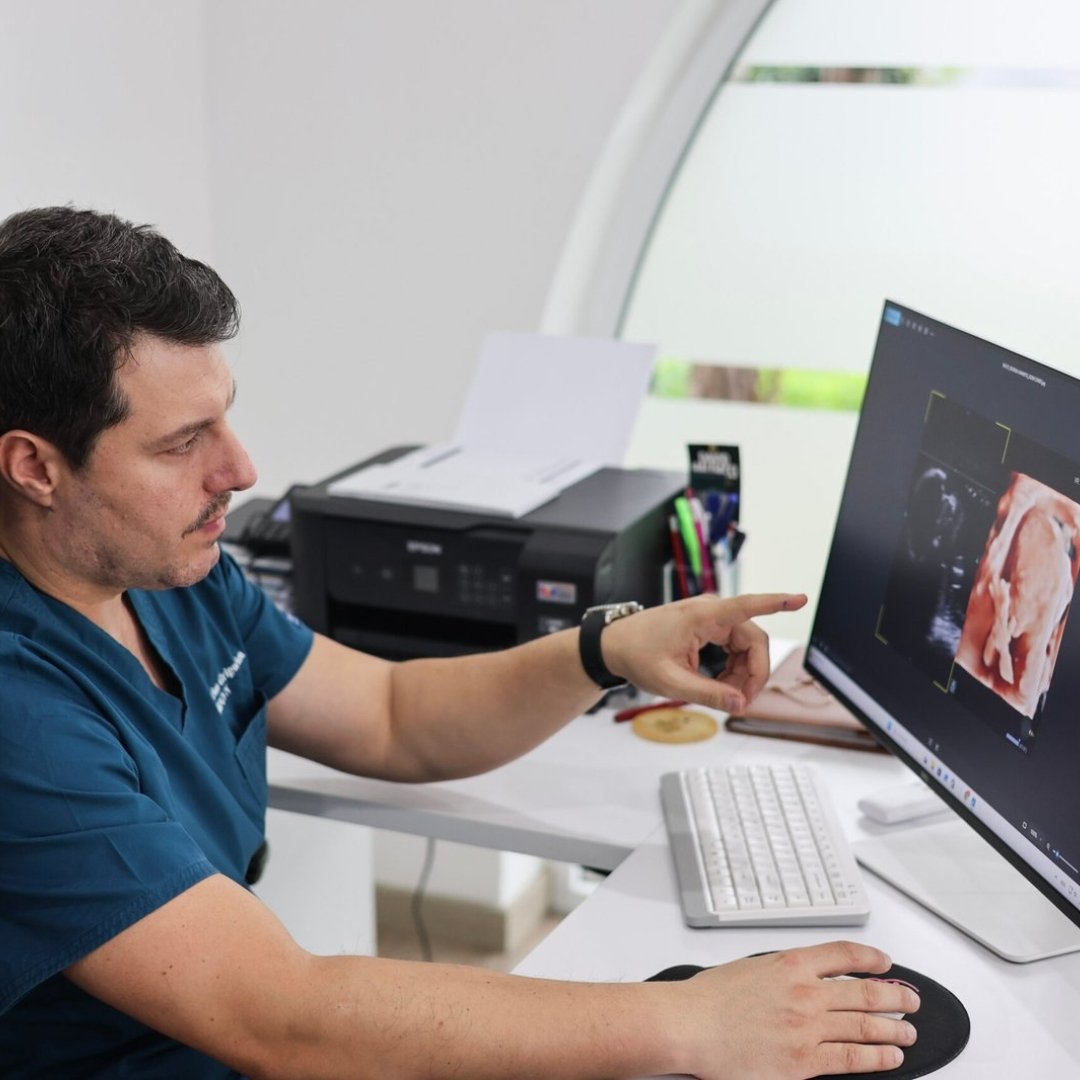 Dr. Dimitrios Grigoriou, Obstetrician and Gynaecologist in Nicosia, Cyprus, providing specialist women's healthcare, pregnancy care, and gynaecological services.